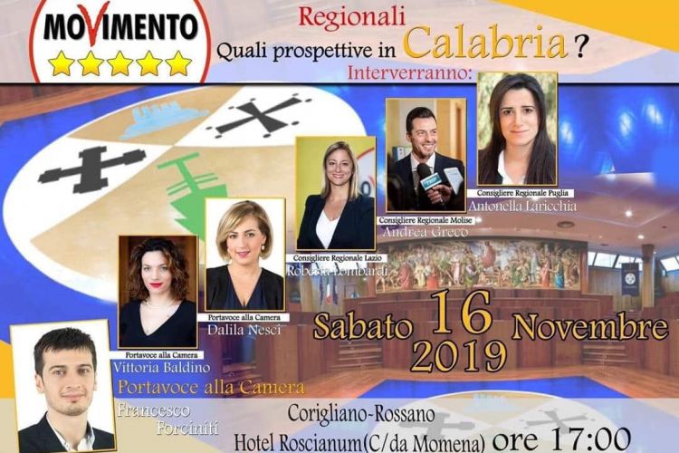 Sabato 16 Novembre - Corigliano-Rossano: Regionali - Quali prospettive in Calabria?